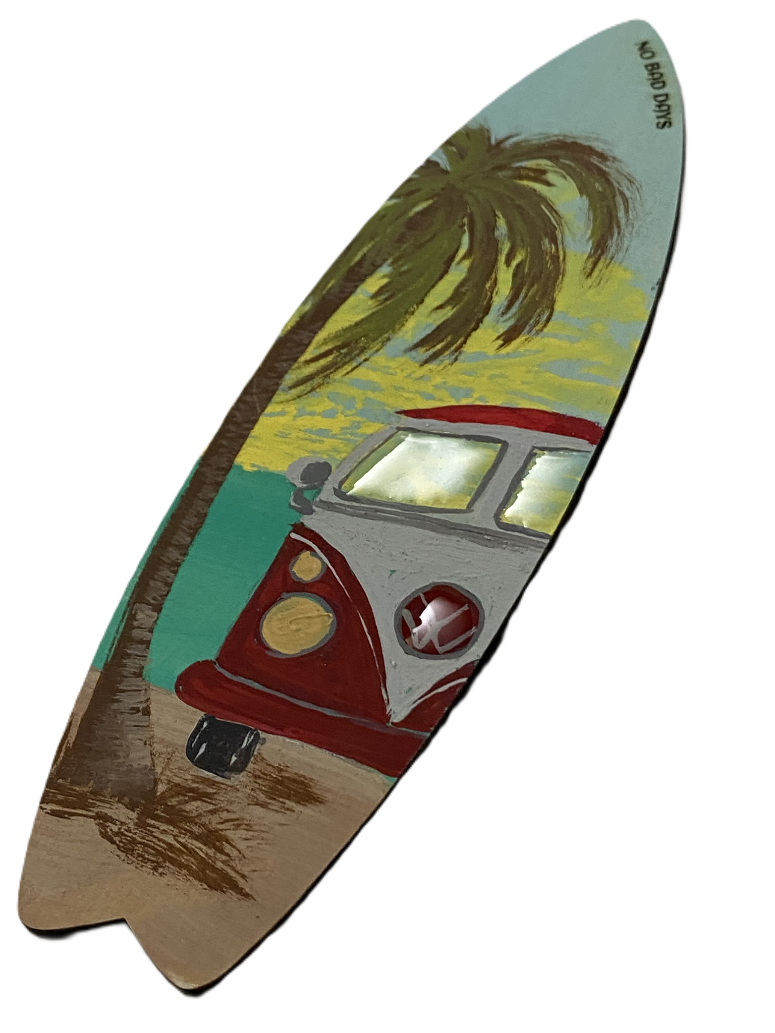 Surfboard Magnet — Red