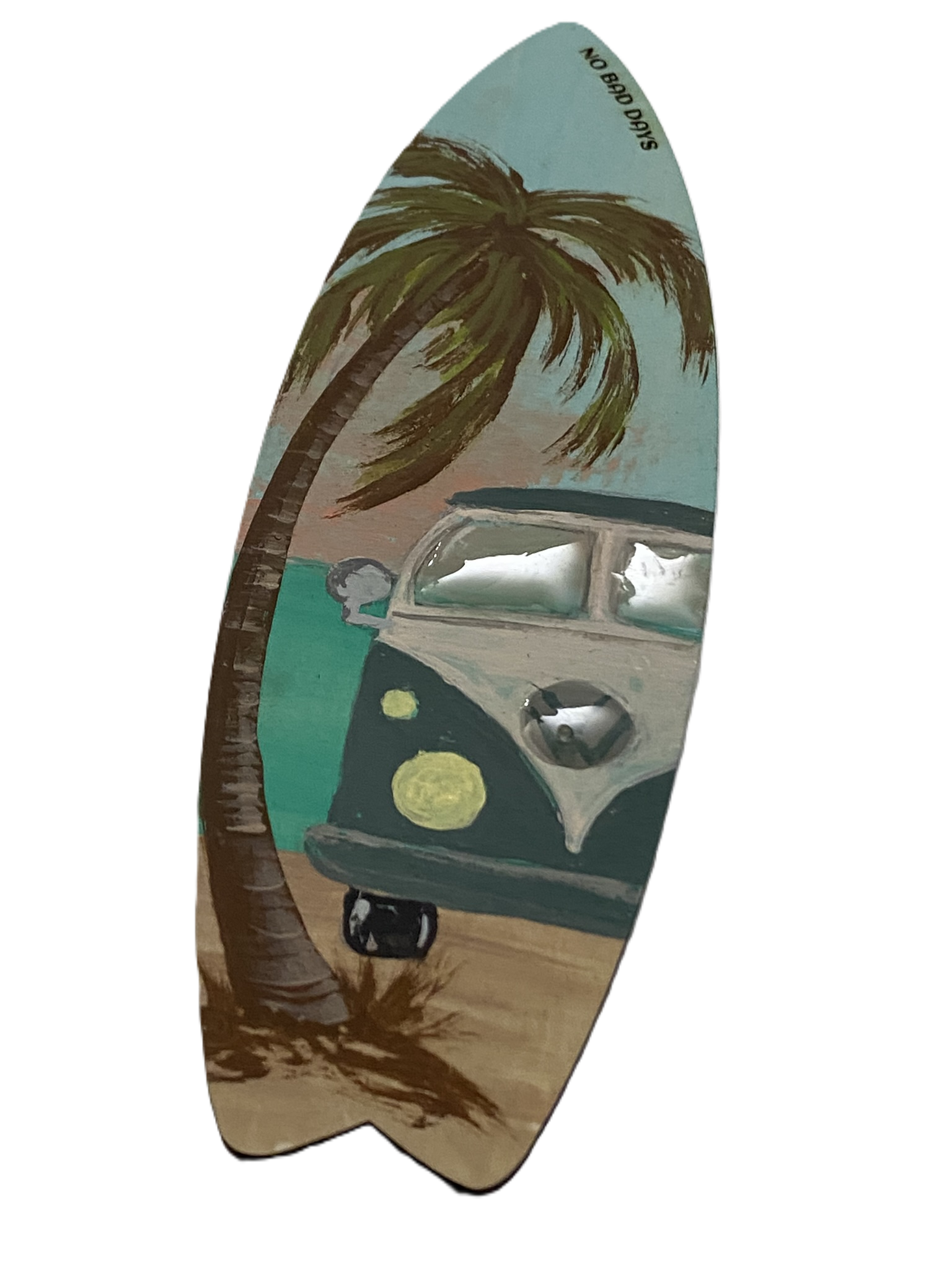 Surfboard Magnet — Thicket Green